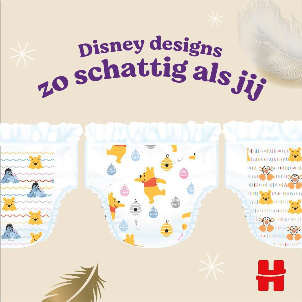 Huggies Extra Care bleer, str. 5 (12-17 kg), Disney design, 96 stk.