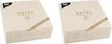 Papstar, 50 servietter "ROYAL Collection" 1/4 fold 40 Cm X 40 Cm champagne "Elegance", #86497