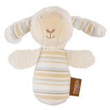 Fehn mini rangle odder - mini gribelegetøj til at rasle, famle og lege med et dyr lavet af blødt og kælent stof - en loyal følgesvend til babyer og småbørn i alderen 0+ måneder Babylegetøj Naty Shop Sheep