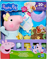 Peppa Pig 28 cm Evie Interactive Doll med 20 lyde og mange funktioner, legetøjssæt til børn fra 3 år og opefter