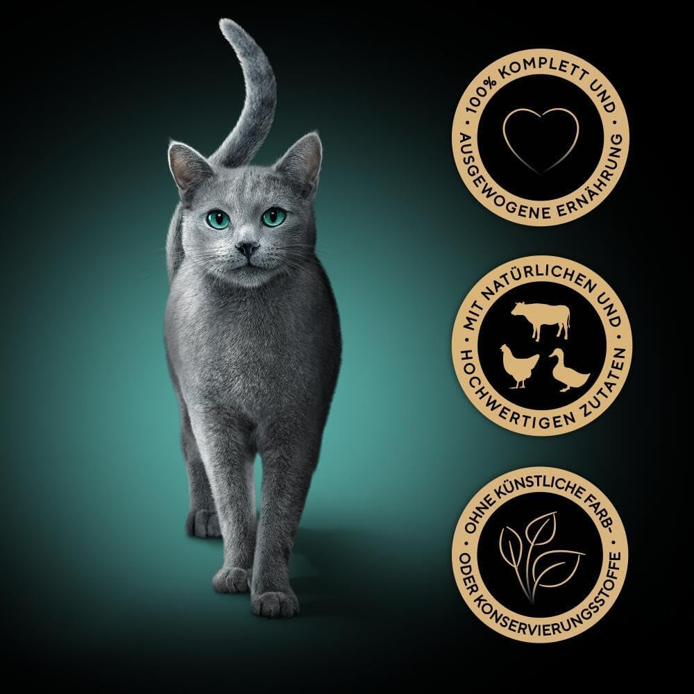 Sheba CATCARE pose våd frisk og fin (kød) stykker i sovs Voksen 50 g multipak standard