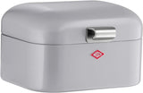 Wesco 235 001 Mini Grandy brødkurv 17 x 18 x 12 cm (L/B/H) pink, rustfrit stål Fødevarekasser Naty Shop Cool grey