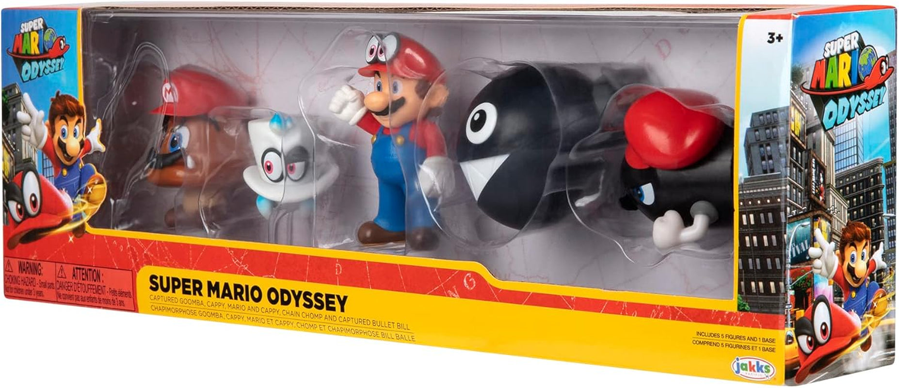 Ksruee Super Mario Mario Odyssey 5,6 cm Pack Action Figures Naty Shop