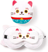 Relaxeazzz Mask Rejsepude - Maneki Neko Lucky Cat Charm Rejsepuder Naty Shop Standardtitel