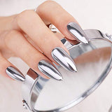Chrome Nail Powder Aurora Ice Shimmer Chrome Pigment Powder 4 STK Chrome Powder Nägel Nail Art Nageldesign