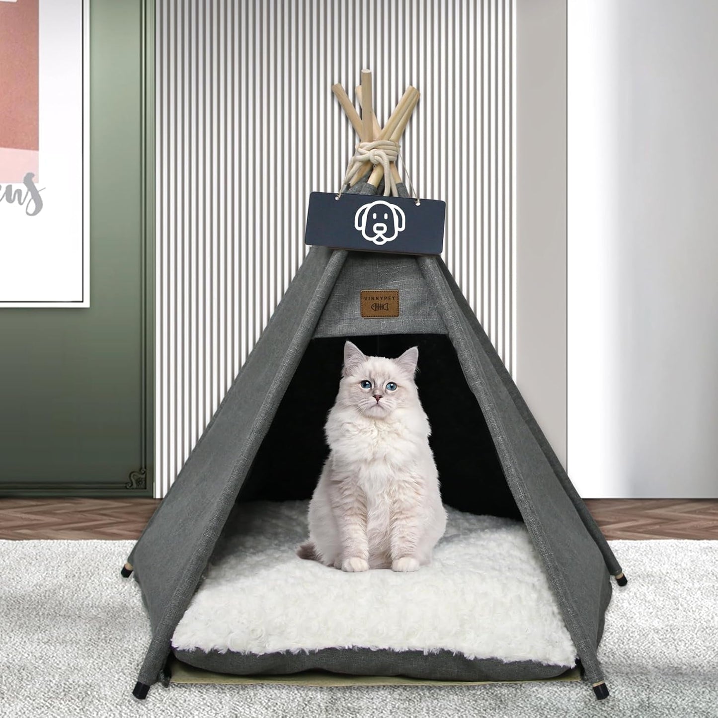 Tæpper og møbler, kæledyr, huler og huse, katte, senge til katte, katte - senge, madrasser