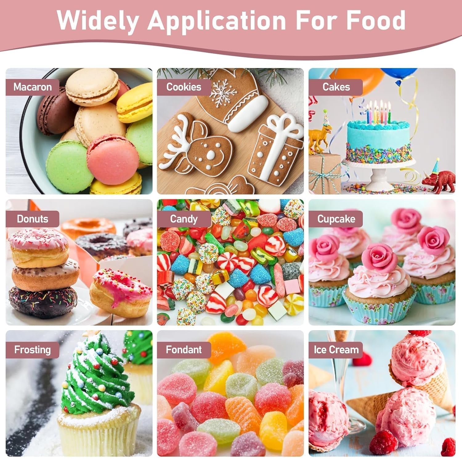 Flydende madfarvesæt, 18 farver x 10 ml, højkoncentreret madfarve til bagning af kager, småkager, macarons, kagepynt, påskeæg, fondant, dej, DIY-slim, sæber, bagetilbehør