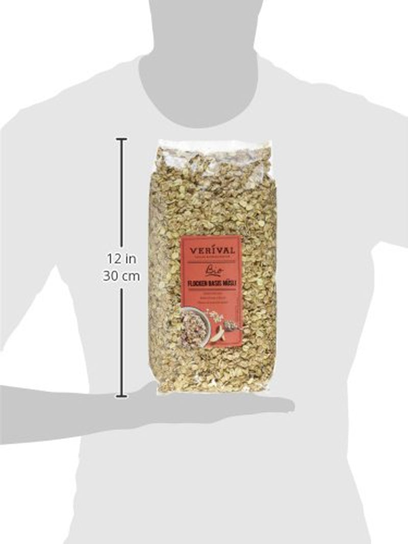 Verival Flocken Basis Müsli - Bio, 6Er Pack (6 X 1 Kg) Korn Naty Shop