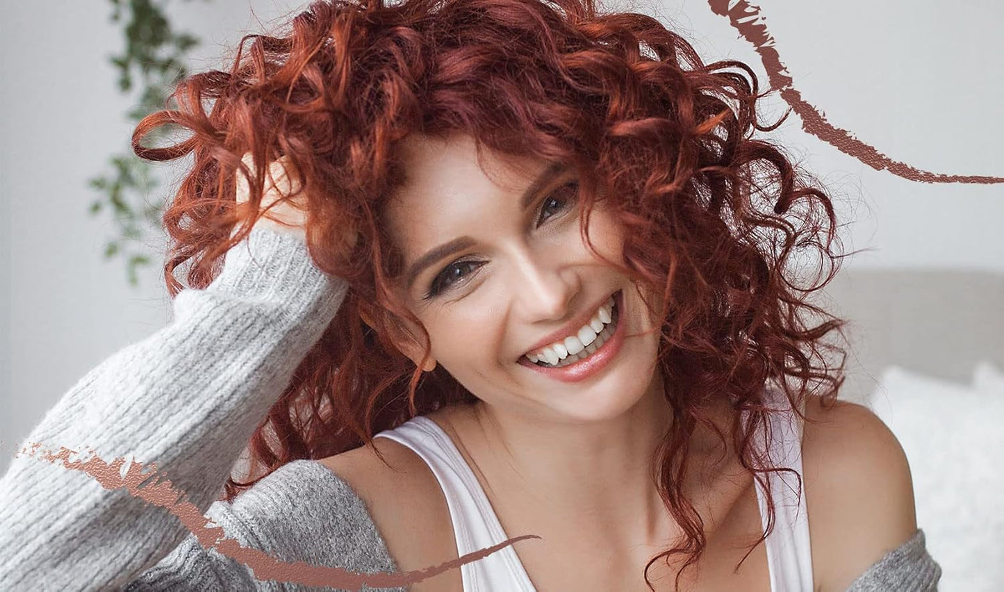 VEGAIROA - Curly Plex Mask - Maske til definerede krøller uden krus - Dyb fugtgivende pleje - Til krøllet eller bølget hår - Professionelt vegansk frisørprodukt - 300ml Naty Shop Hair Mask