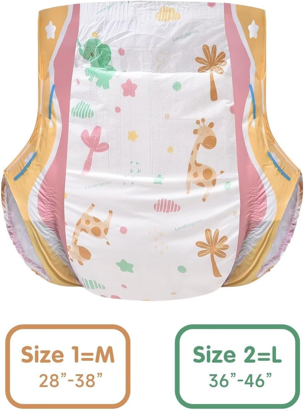 Landofgenie Voksen Slip-On bleer til nat, 10 stk