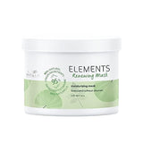 Wella Professionals Elements - naturlig pleje til tørt, beskadiget hår og følsom hovedbund - leave-in balsam, maske og spray med antioxidanter og olivenessens Hårmaske Naty Shop Hårmaske 500ml