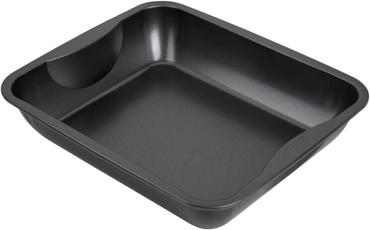 Zenker Xxl-Brat- Und Auslaufform (40 X 8 X 34 Cm) SPECIAL MADLAGNING, Rechteckige Ofenform Mit Antihaftbeschichtung, Backblech Für Krosse Braten & Saftige Aufläufe (Farbe: Schwarz), Menge: 1 Stück Forme og bakker til bagning Naty Shop