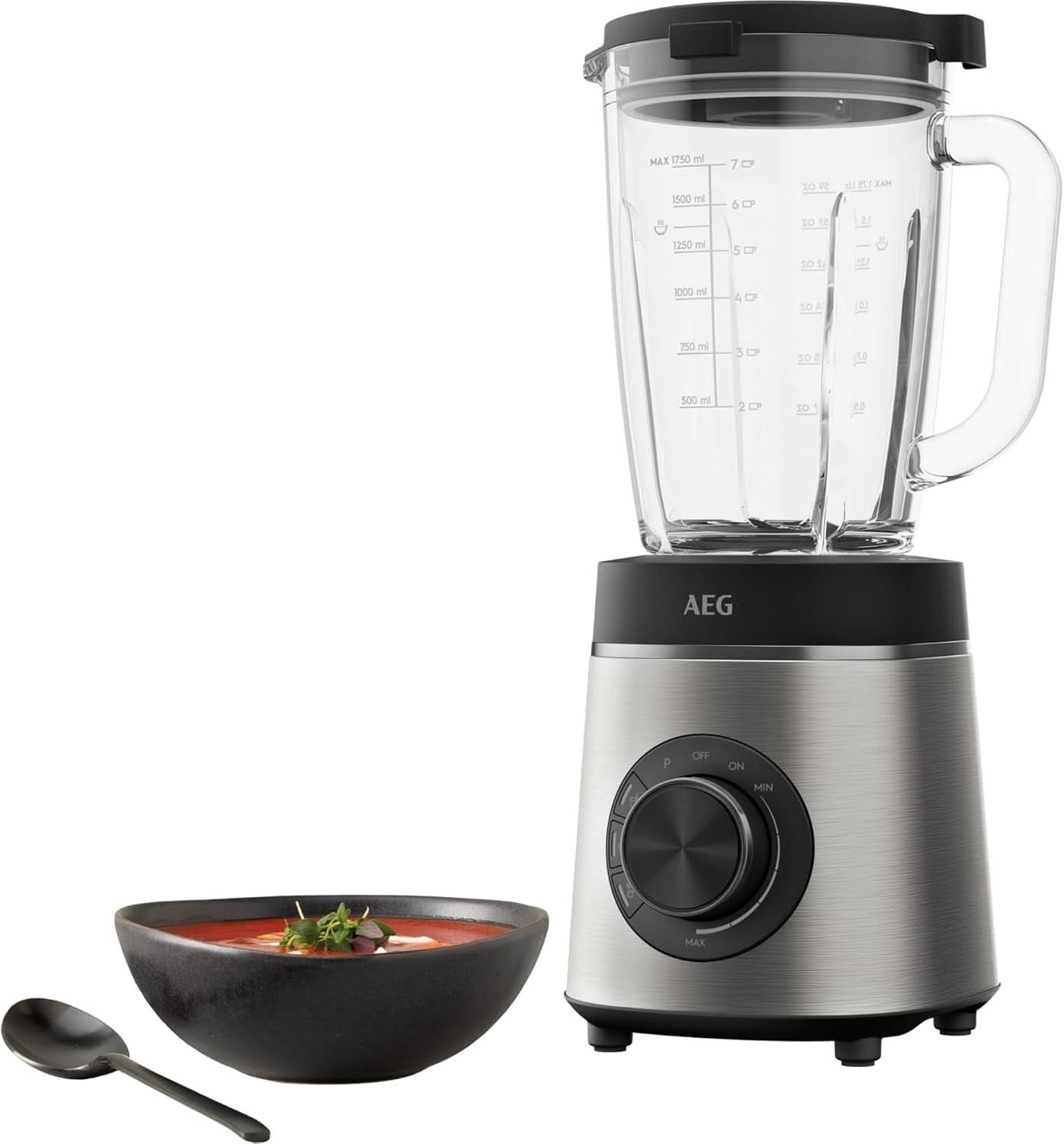 AEG TB6-1-6S STANDMIXER / Hastighedskontrol 3 programmer Smoothie ICE Funktion Køkken Naty Shop