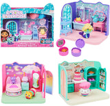 Gabby's Dollhouse Deluxe-værelse, katteværelse, møbler og 2 overraskelsesæsker med tematilbehør, velegnet til 3 år og opefter
