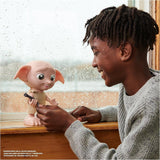 Wizarding World Harry Potter - Dobby House Elf interaktiv dukke med 30+ lyde, sætninger og bevægelser, tysk-italiensk, legetøj til 6 år gammel, fanartikel Dukker Naty Shop