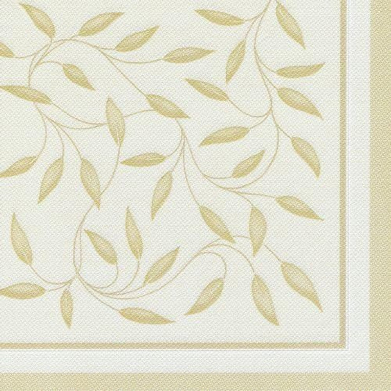 Papstar, 50 servietter "ROYAL Collection" 1/4-fold 40 Cm X 40 Cm champagne "New Mediterranean", #11651