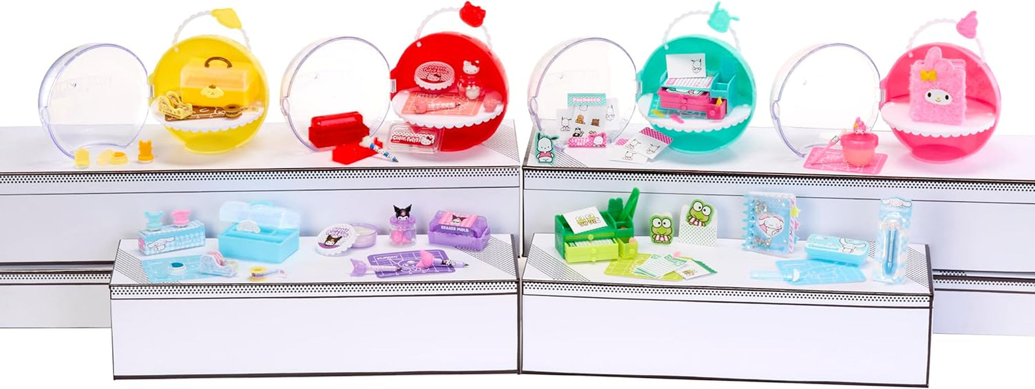 Miniverse MGA Make It Mini Hello Kitty and Friends Series 3 - Mini Samlerobjekter, Sanrio, Retro Replicas Paperery, Crafts, DIY, til samlere og børn fra 8 år og opefter