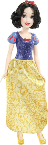 Mattel Disney Princess Legetøj Snehvid bevægelig dukke med glitrende tøj og tilbehør Disney film inspireret gave til børn HLW08 Naty Shop Dolls