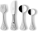 Villeroy And Boch Børnebestiksæt Teddy 4 dele, rustfrit stål 18/10 Kitchen Naty Shop