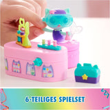 DREAMWORKS GABBY DOLLS HOUSE - Meerkätzchen Bobble Kitty møbelpakke, kattefigur med dukkehusmøbler og tilbehør, i alderen 3+