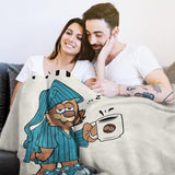Musaecoin far gave, far fødselsdagsgave, gaveideer til far, gaver til far, 50-60 tommer flanneltæppe, julegave til far, fars dags gave Senge og tæpper musaecoin