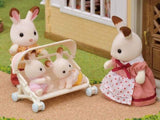 Sylvanian Families L5533 Triplets Klapvogn - Dukkehus Legesæt Naty Shop Dukker