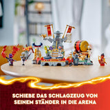 LEGO NINJAGO Tournament Arena Eventyrlegetøj til børn Ninja-legesæt med 6 minifigurer Samling Byggesæt Fødselsdagsgave til 7-årige drenge og piger 71818 Byggesæt Besuche den LEGO-Store