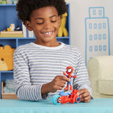 SPIDEY og HANS FANTASTISKE VENNER Marvel Spidey Motorcykelfigurlegetøj til drenge og piger fra 3 år og opefter Actionfigurer Naty Shop