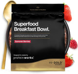 Protein virker | Superfood morgenmad - GULD Innovation, prisvindende korn, proteinmüsli, næringsrig med korn, frø og havre, fiberrig, æble og kanel, 10 portioner, 600 g