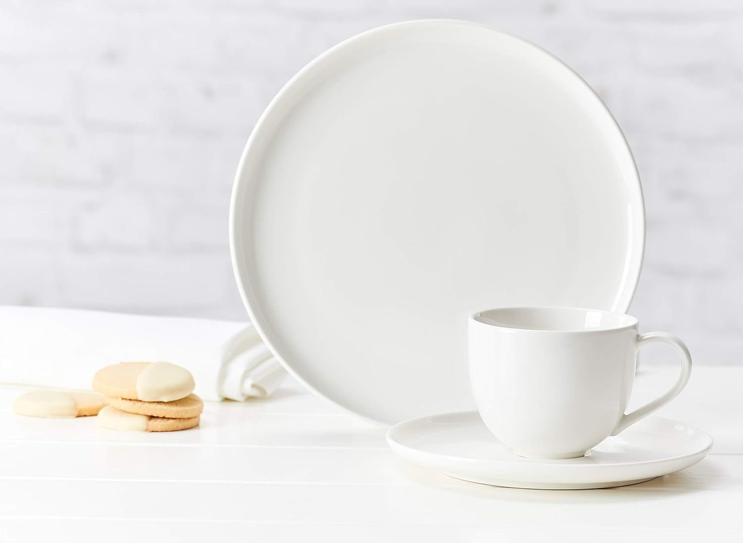 Ritzenhoff & Breker Skagen kaffestel, 18 stk., hvid