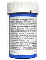 Madfarve Sugarflair Paste Pastel Himmelblå, madfarve til pasta, til fondant og marcipan, koncentrerede farver Spectral - 25 g