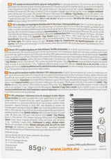 IAMS Delights våd kattefoder med kylling i sauce til seniorkatte på 7 år og derover - Prøvestørrelse, individuel pose, 1 x 85 g