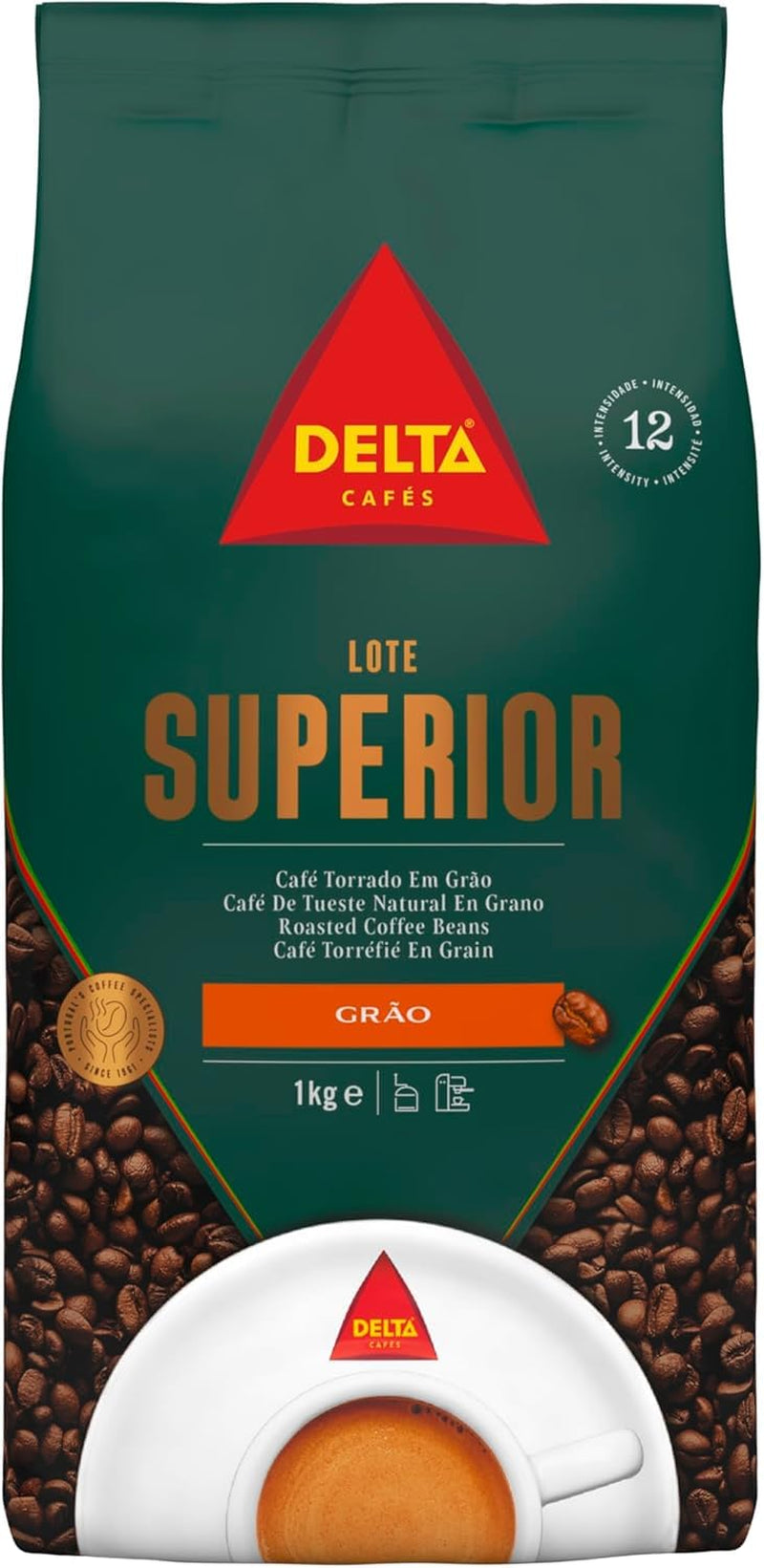 Delta Superior Premium kaffebønner, 1 kg