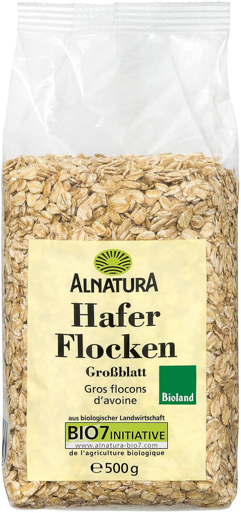 Stor økologisk havregryn, 500g