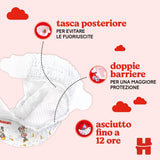 Huggies Ultra Comfort/Little Movers bleer, størrelse 3 (4-9 kg), Disney Design, Absorberende, Fuld beskyttelse, 126 Count