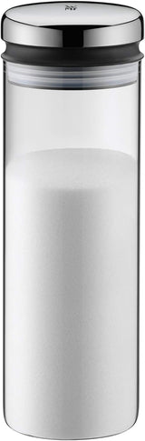 WMF Depot glasopbevaringsglas 1,5l, højde 28,5 cm, opbevaringsglas med låg & Depot glasopbevaringsglas 2l, højde 36 cm, opbevaringsglas med låg Madopbevaringsbokse Naty Shop