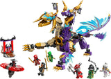 LEGO NINJAGO Lightbow Dragon - legetøj med 8 minifigurer og et Spinjitzu hjul - interaktiv ninja byggelegetøj til drenge og piger over 9 år - gaveide til fans 71836 Byggesæt Besuche den LEGO-Store