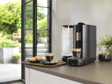 K-FEE TWINS II kapsel espressomaskine til kaffe, te og kakao | Espressomaskine til store kopper | Hurtig opvarmning | 2,3 l vandtank | 19 takter | Sort-kobber