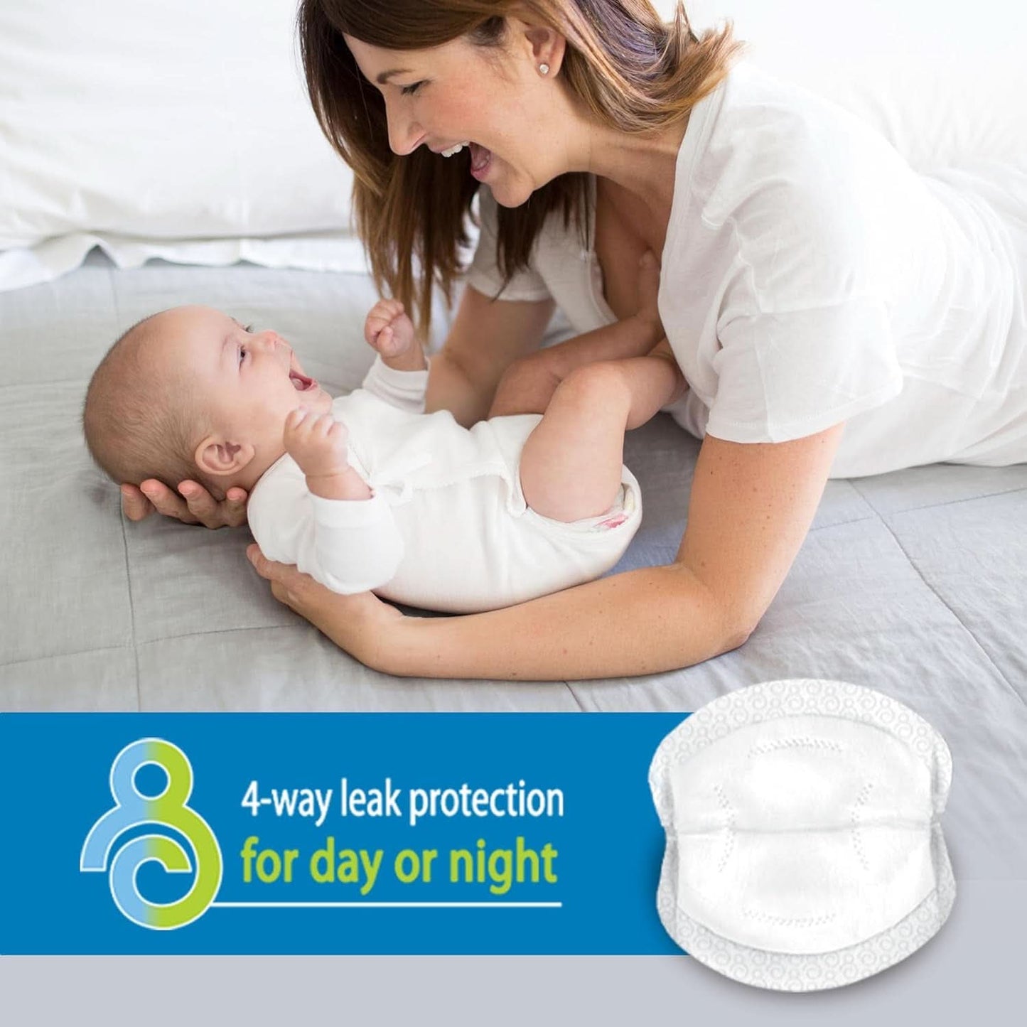 Engangsskiver, absorberende, sorte, 60 stk. Mad og ammetilbehør Bebe Naty Shop