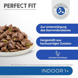 PERFECT FIT™ poser til katte, indendørs, med kylling, 12 x 85 g