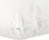 DODO OFM60 Ergonomisk latexpude, 60 X 60 cm, hvid Naty Shop standardpuder
