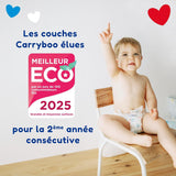 - Blestørrelse 4+ 9-20 kg – Ökologische Babywaidern – natürliche Babypflege, hypoallergen, ohne Parfüm und auslaufsicher – hermestellung in Frankreich – 126 engangsbleer – 1 måned