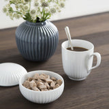 Kähler Bonbonniere Ø12 cm Hammershøi Dekoration Dansk design, hvid Madopbevaringsbokse Naty Shop