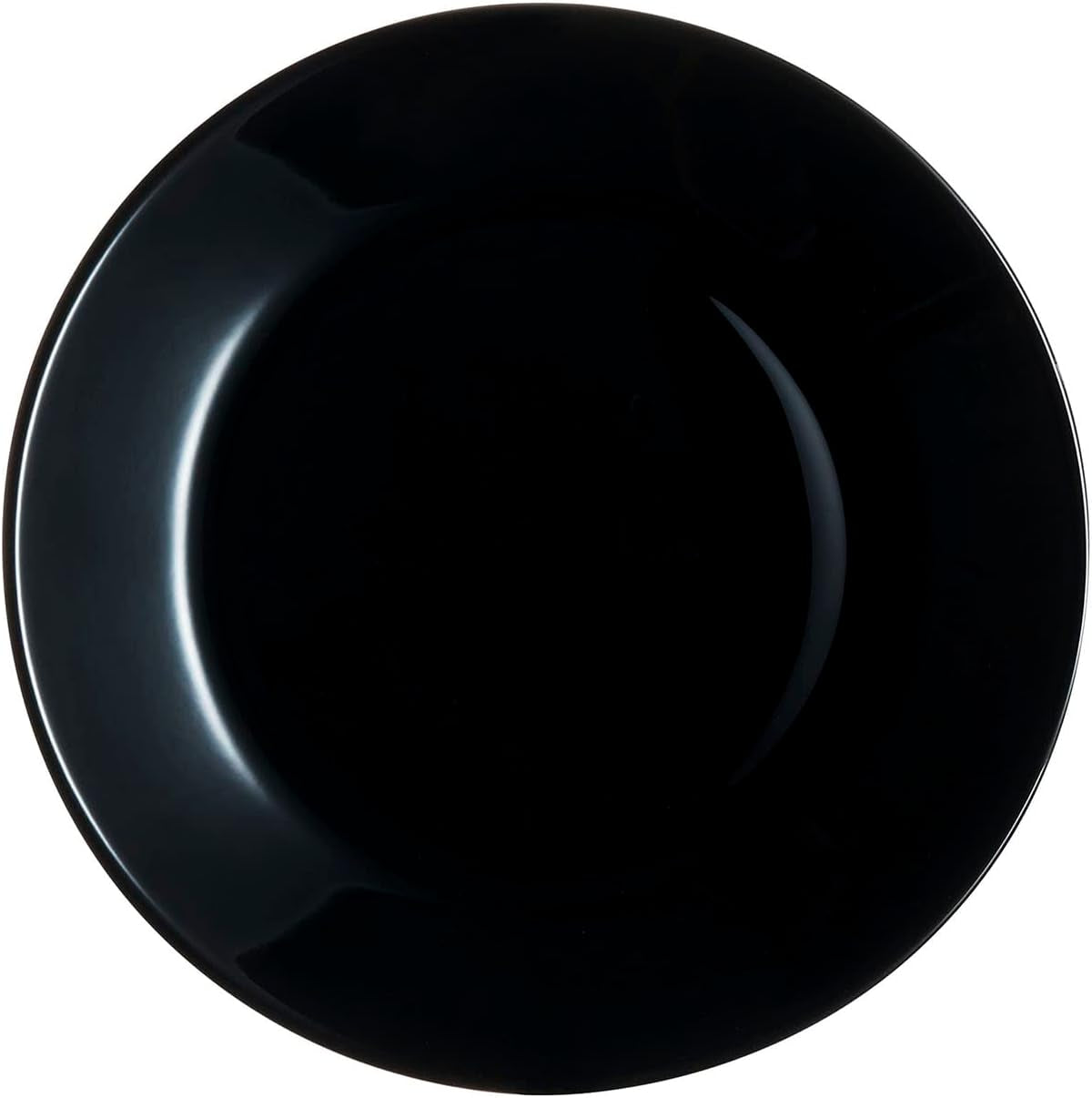 Arcopal Zelie sort spisestel i glas, 12 dele, 4 steder, sort