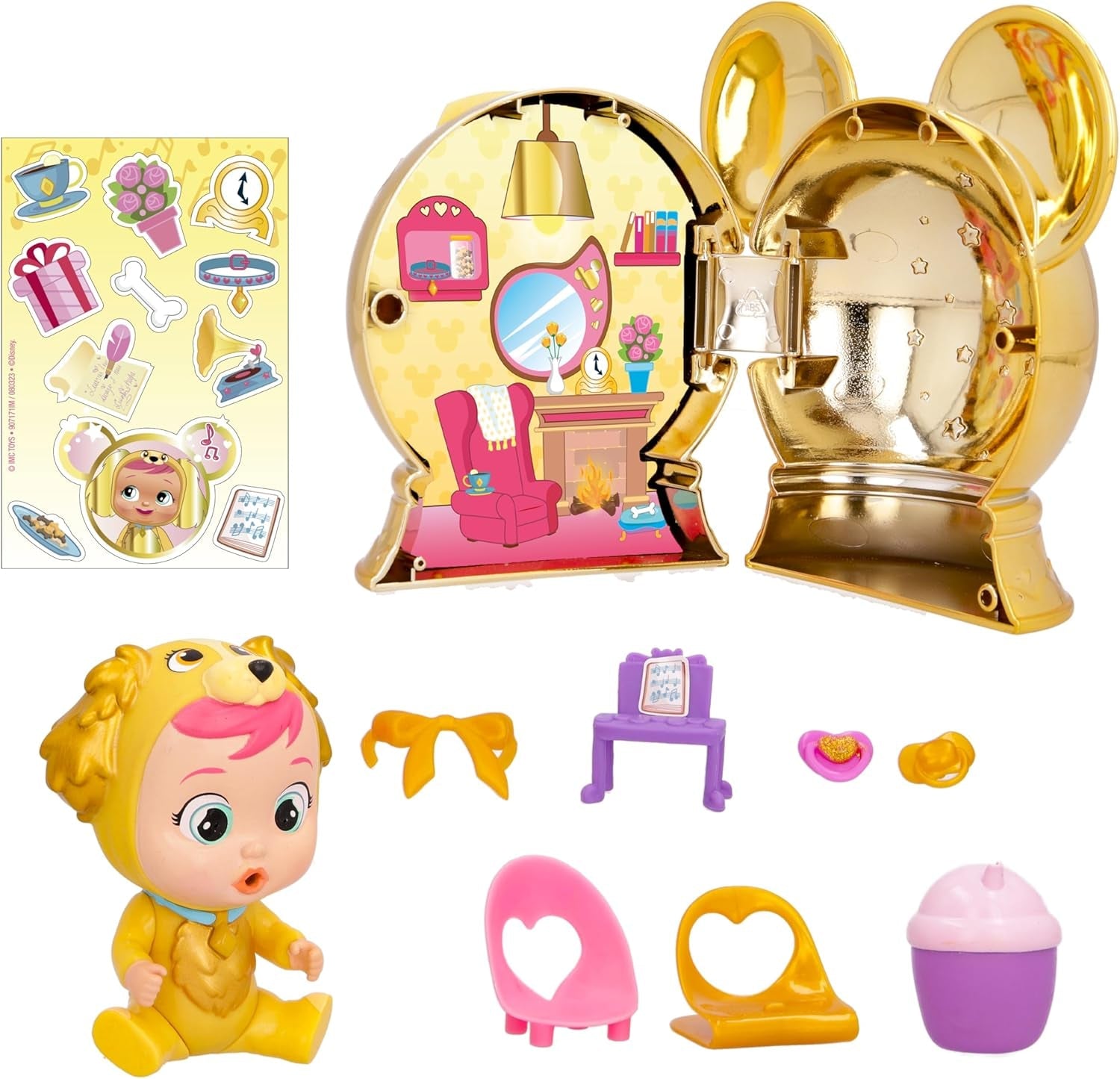 Cry Babies Magic Tears 82663IM flerfarvet dukke