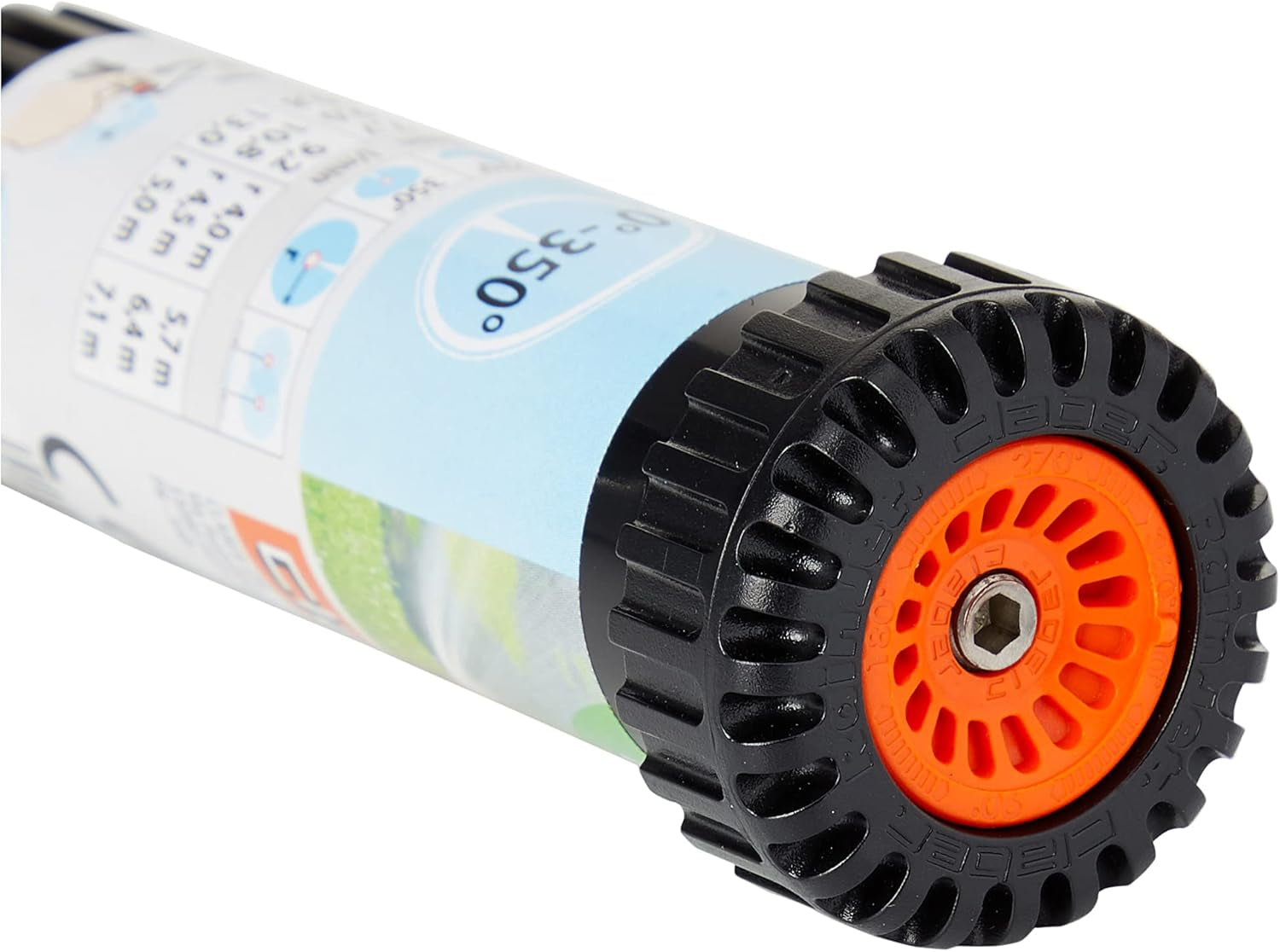 Foldbar justerbar 0° - 350° høj 5 cm Claber