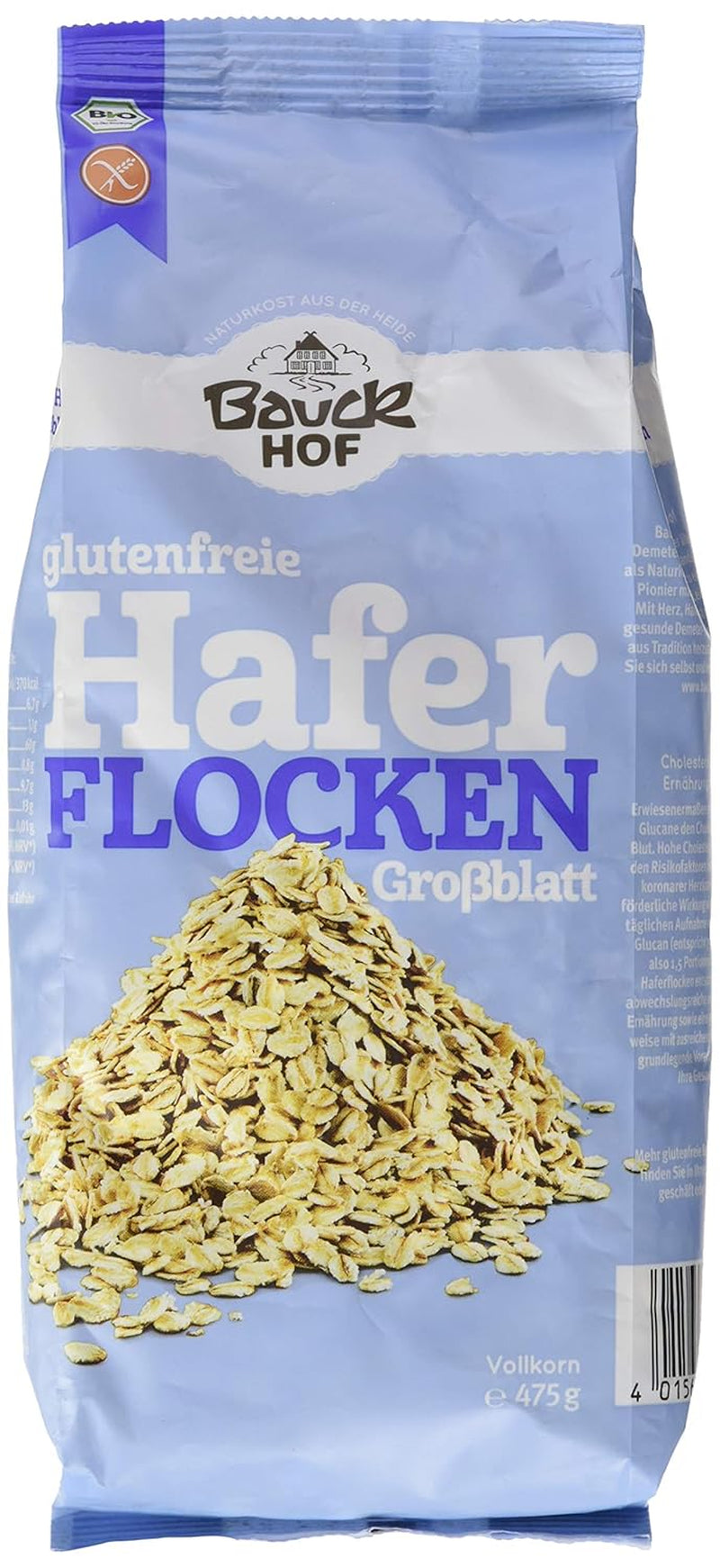 Økologiske hof havreflager, 475 g