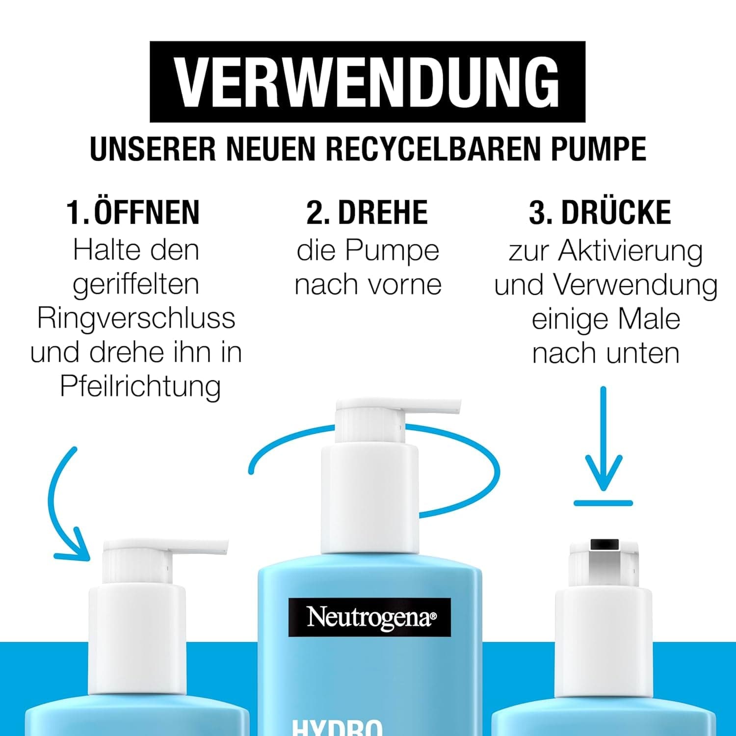 Neutrogena Hydro Boost Ultra-Light Formula Bodylotion Gel til fin hud, 250 ml Kosmetik og skønhed Naty Shop