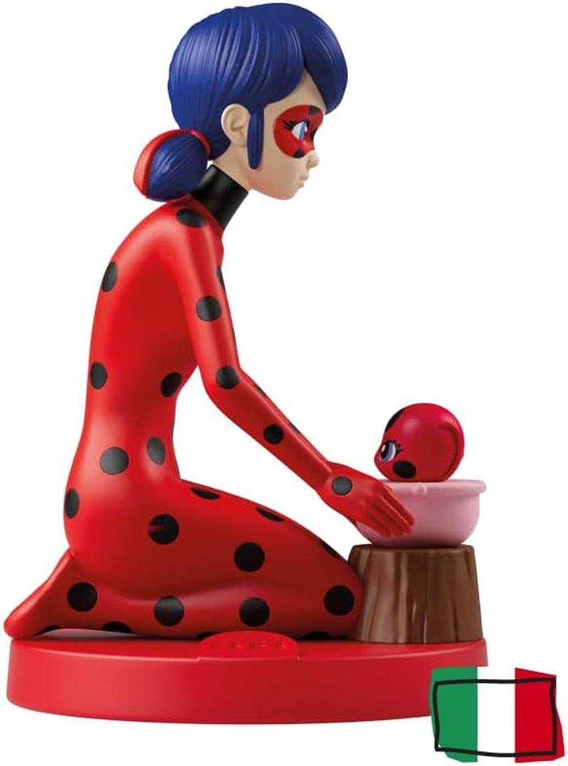 Sound Figure - Tales of Ladybug and Cat Noir - Lydhistorier og eventyr, drenge og piger 4-6+, italiensk version Babylegetøj Naty Shop Standardtitel