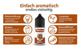 Twizzy Waffle Food Flavoring - 30 ml - Intens aroma - Ideel til bagning Arome Naty Shop